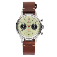 Load image into Gallery viewer, Seagull 1963|38mm Ivory White Panda Dial|Sapphire Crystal|Acrylic Glass|Chronograph