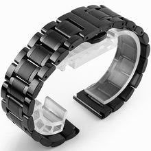 Load image into Gallery viewer, Seagull 1963|40mm Sapphire Glass Panda Dial | Black Stainless Steel Strap|Pilot Chronograph Watch