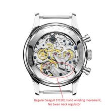 Load image into Gallery viewer, Seagull 1963|38mm|Sapphire Glass|21 Zuan Pilot Chronograph Watch