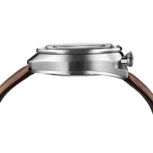 Load image into Gallery viewer, Red Star Bullhead Mechanical Chronograph Watch with Blue Dial Original Seagull 1963 ST1901 Movement