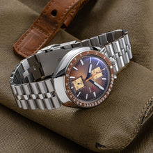 Load image into Gallery viewer, Red Star Bullhead Mechanical Chronograph Watch with Blue Dial Original Seagull 1963 ST1901 Movement