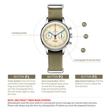 Load image into Gallery viewer, Seagull 1963|38mm 40mm| Sapphire Glass|Luminious Edition|Chronograph Watch