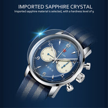 Load image into Gallery viewer, Seagull 1963|42mm|Blue Panda Dial|Sapphire Glass Crystal|Chronograph Watch