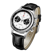 Load image into Gallery viewer, Seagull 1963|40mm|White Panda Dial|Luminious Hands|Sapphire Glass Pilot Chronograph Watch