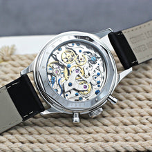 Load image into Gallery viewer, Seagull 1963 38mm|HKED ED 63 Green Panda Dial|Sapphire or Acrylic Glass|Chronograph Watch