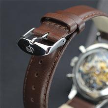 Load image into Gallery viewer, Seagull 1963 38mm|HKED ED63|Cream with Golden Hands|Sapphire or Acrylic Glass|Chronograph Watch