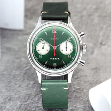 Load image into Gallery viewer, Seagull 1963|38mm Green Panda Dial|Sapphire Crystal|Acrylic Glass|Chronograph