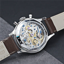 Load image into Gallery viewer, Seagull 1963 38mm|HKED ED63|Cream with Golden Hands|Sapphire or Acrylic Glass|Chronograph Watch