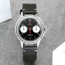 Load image into Gallery viewer, Seagull 1963|38mm Black Panda Dial|Sapphire Crystal|Acrylic Glass|Chronograph