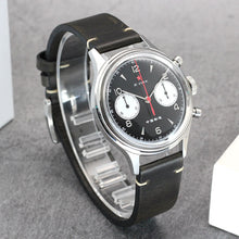 Load image into Gallery viewer, Seagull 1963|38mm Black Panda Dial|Sapphire Crystal|Acrylic Glass|Chronograph