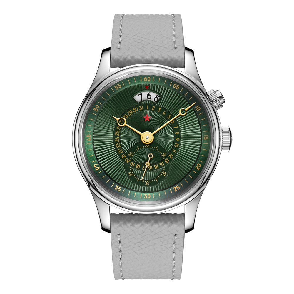 Red Star 40mm Seagull ST1716 Automatic Movement Sapphire Crystal