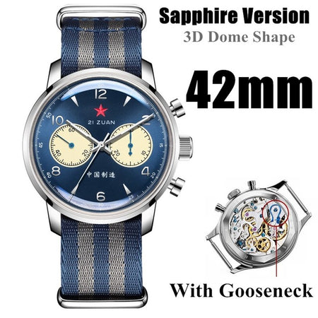 Seagull 1963 watch カモメ 1963 Seagull 1963 The Icon - 40mm Moonphase Lume Edition Sapphire