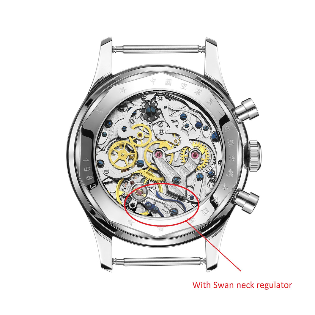 Seagull 1963｜38mm｜ Sapphire Glass｜Luminious Edition｜Chronograph Watch