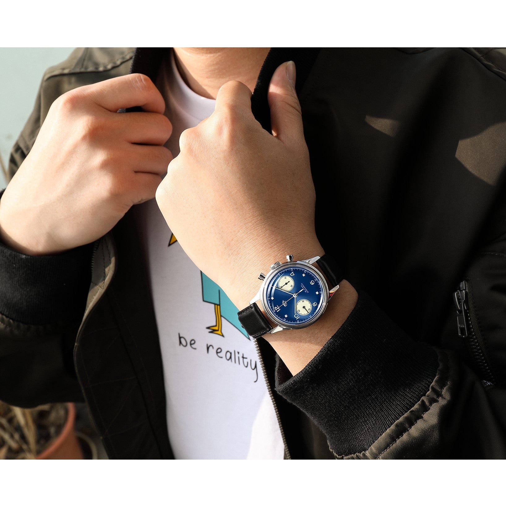 Seagull 1963 38mm｜HKED ED63 Blue Panda Dial｜Sapphire or