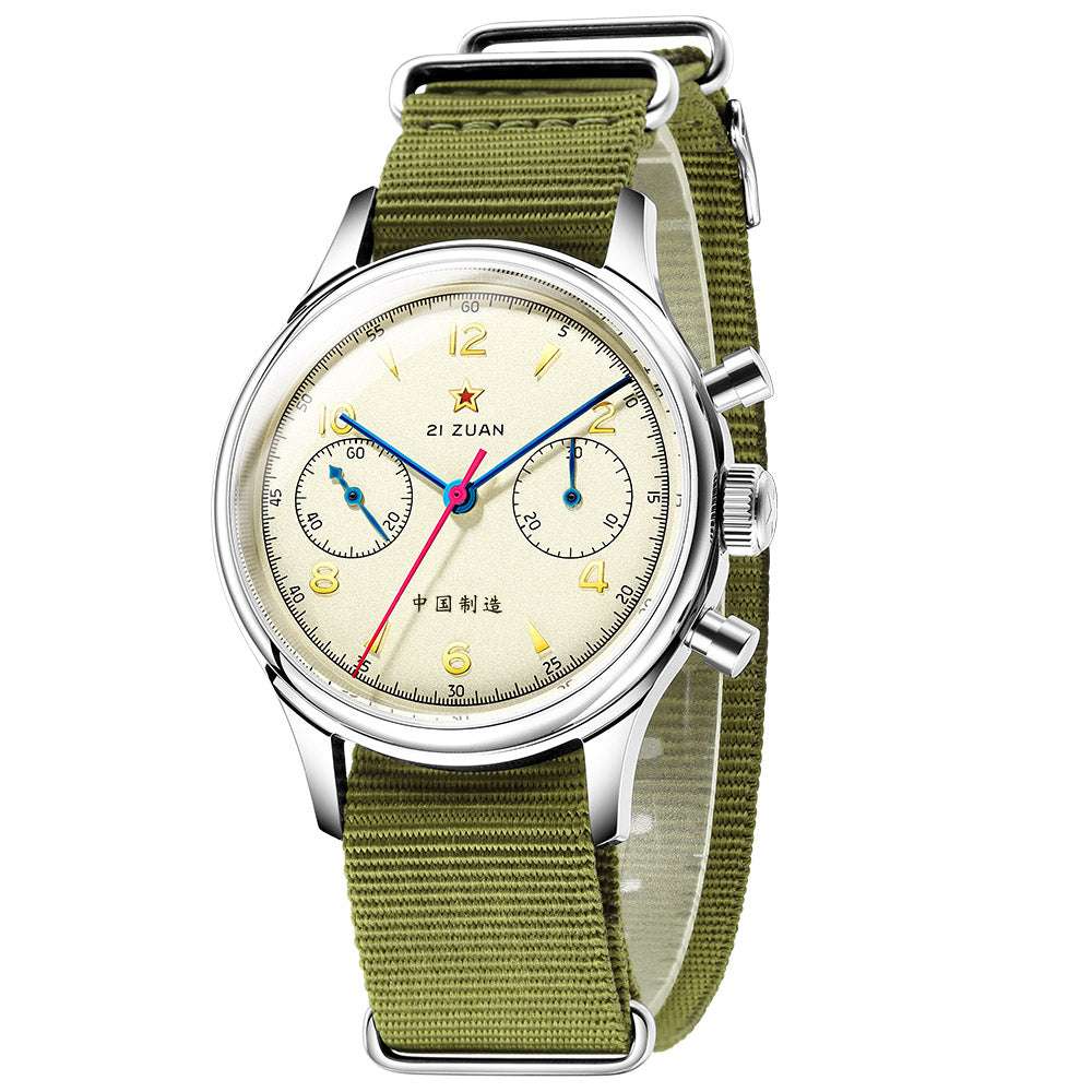 Seagull 1963 38mm Sapphire Glass 21 Zuan Pilot Chronograph Watch This seagull-1963-38mm-sapphire-glass-21-zuan-pilot-chronograph-watch-this