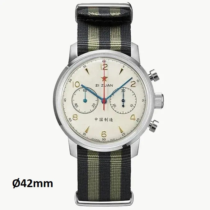 Seagull 1963｜42mm｜Goldtone Dial｜Sapphire Crystal or