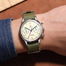Load image into Gallery viewer, Seagull 1963｜38mm｜Sapphire Glass｜21 Zuan Pilot Chronograph Watch

