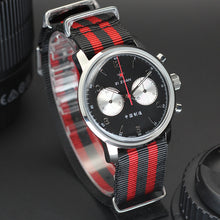 Load image into Gallery viewer, Seagull 1963｜42mm｜Black Panda Dial｜Sapphire Crystal or Hardlex｜Chronograph Watch
