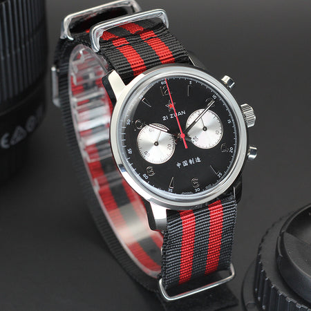 Seagull 1963｜42mm｜Black Panda Dial｜Sapphire Crystal or Hardlex