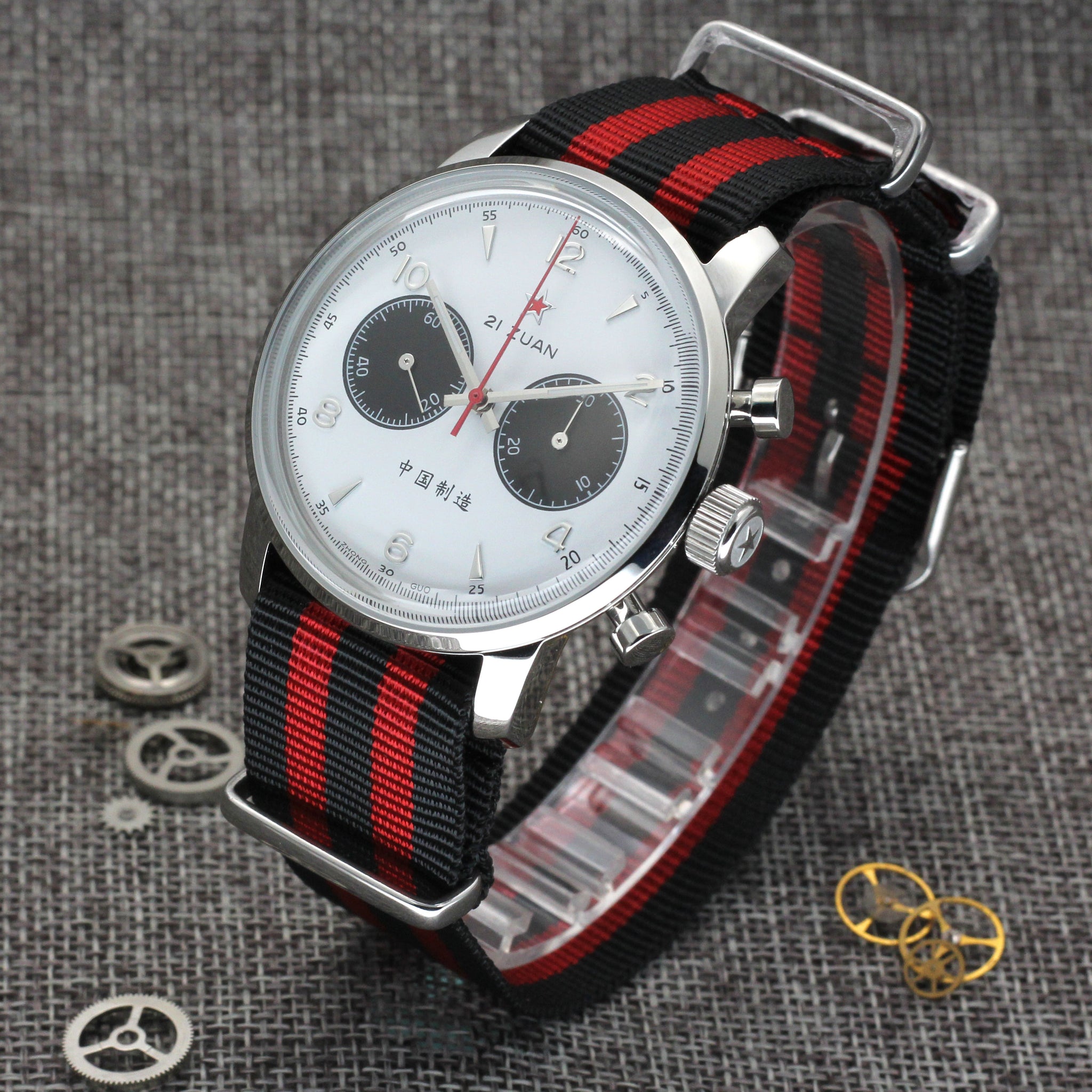 Seagull 1963｜42mm｜White Dial｜Sapphire Crystal or Hardlex